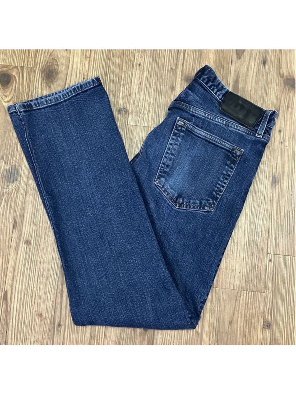 Eddie Bauer Jeans Mens 35x32 Blue Straight Denim Jeans Rugged Americana Normcore